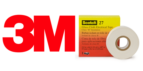 3M scotch 27 cam elyaf elektrik bandı